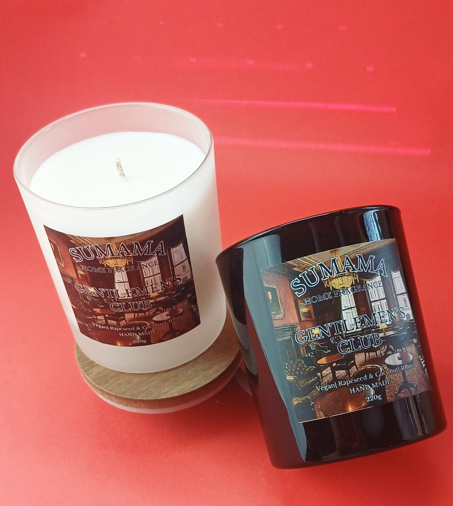 Gentlemen's Club 220g Candle