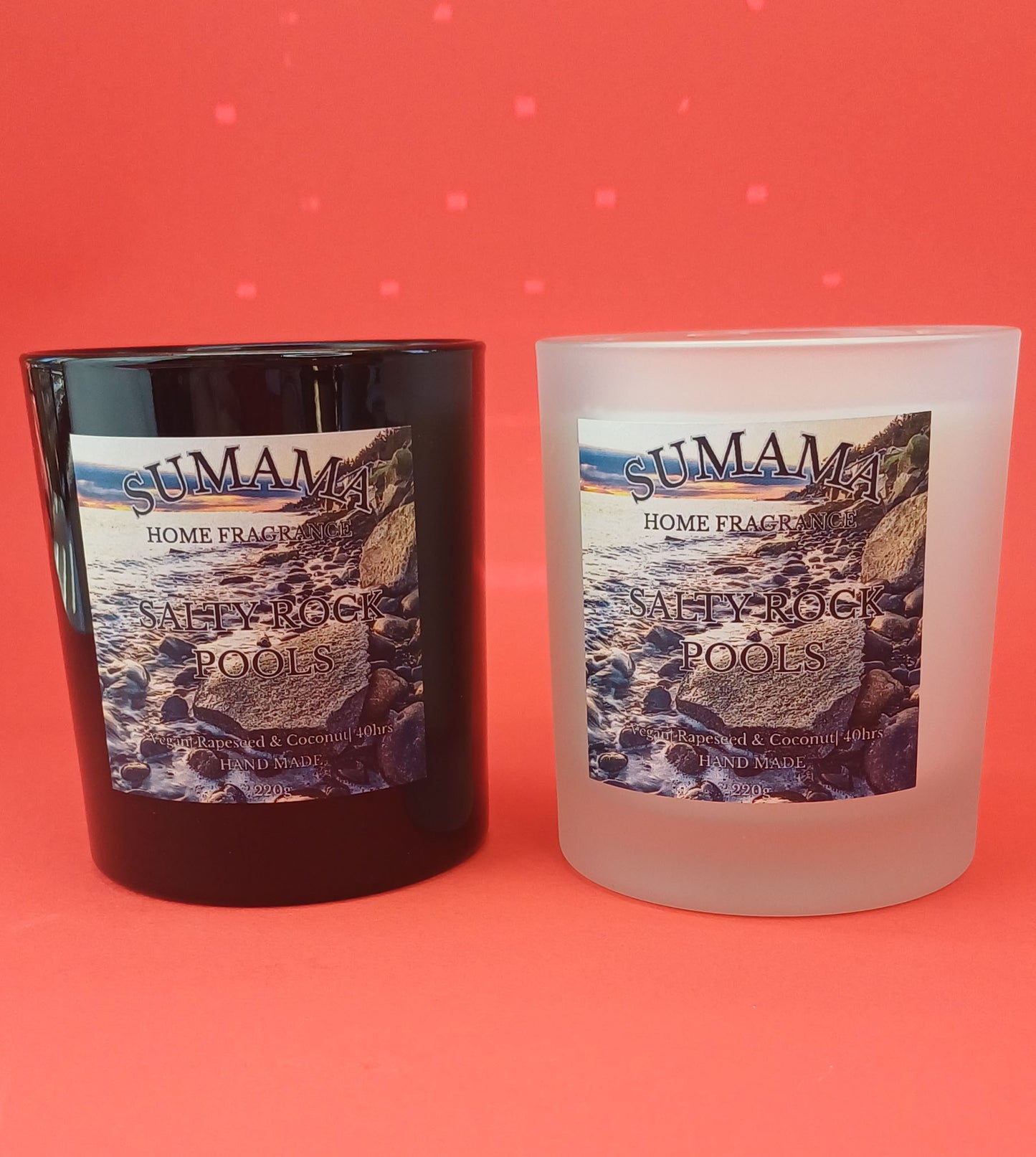 Salty Rock Pools 220g Candle