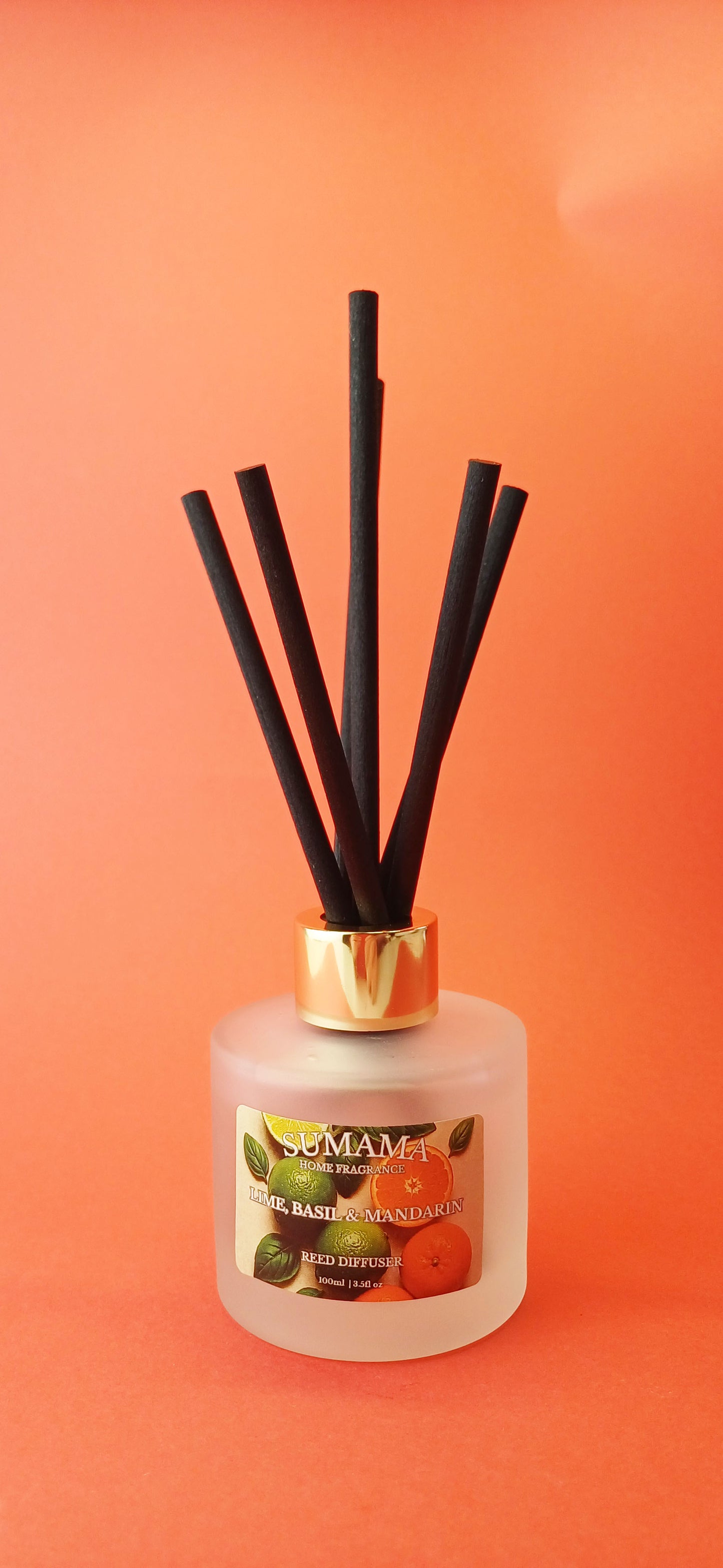 Lime, Basil & Mandarin 100ml Diffuser