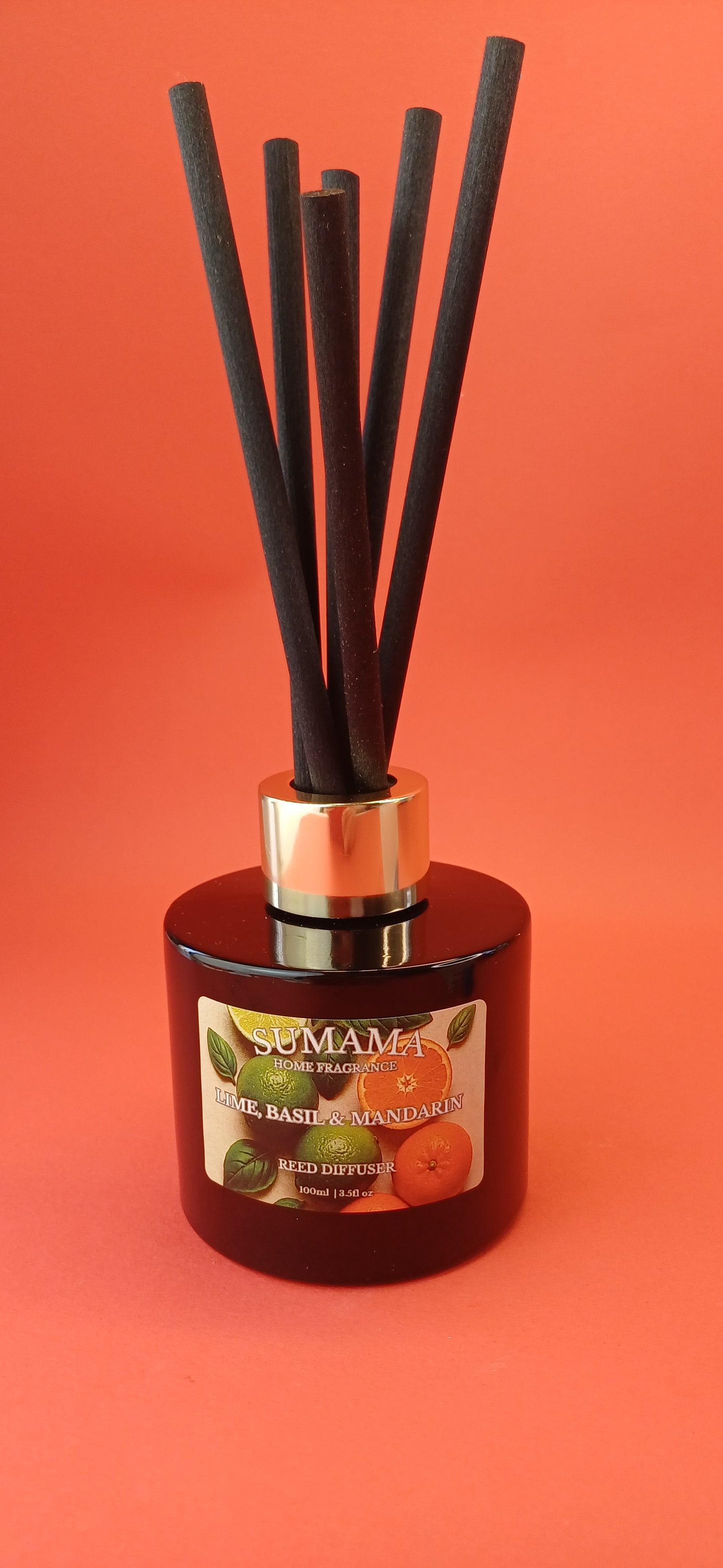 Lime, Basil & Mandarin 100ml Diffuser