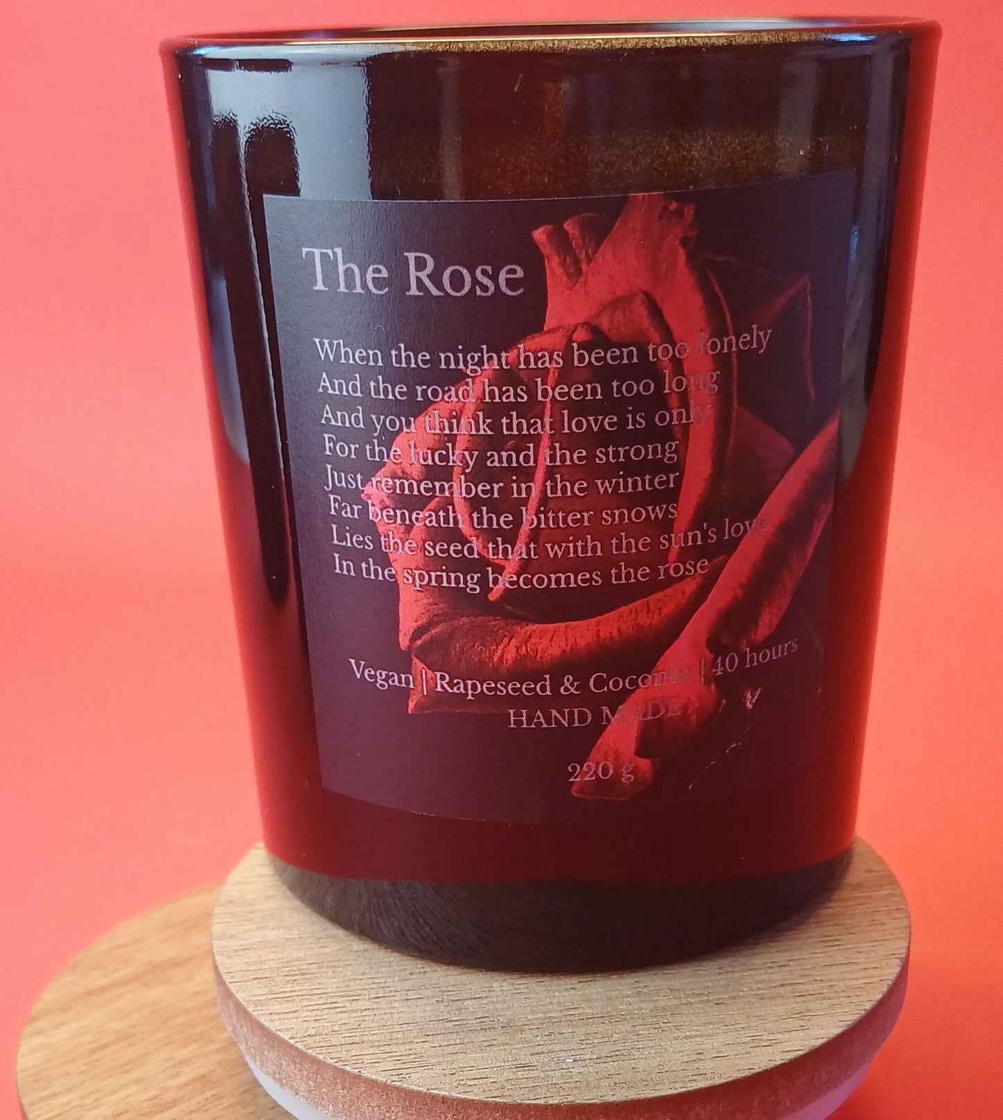 The Rose 220g Candle