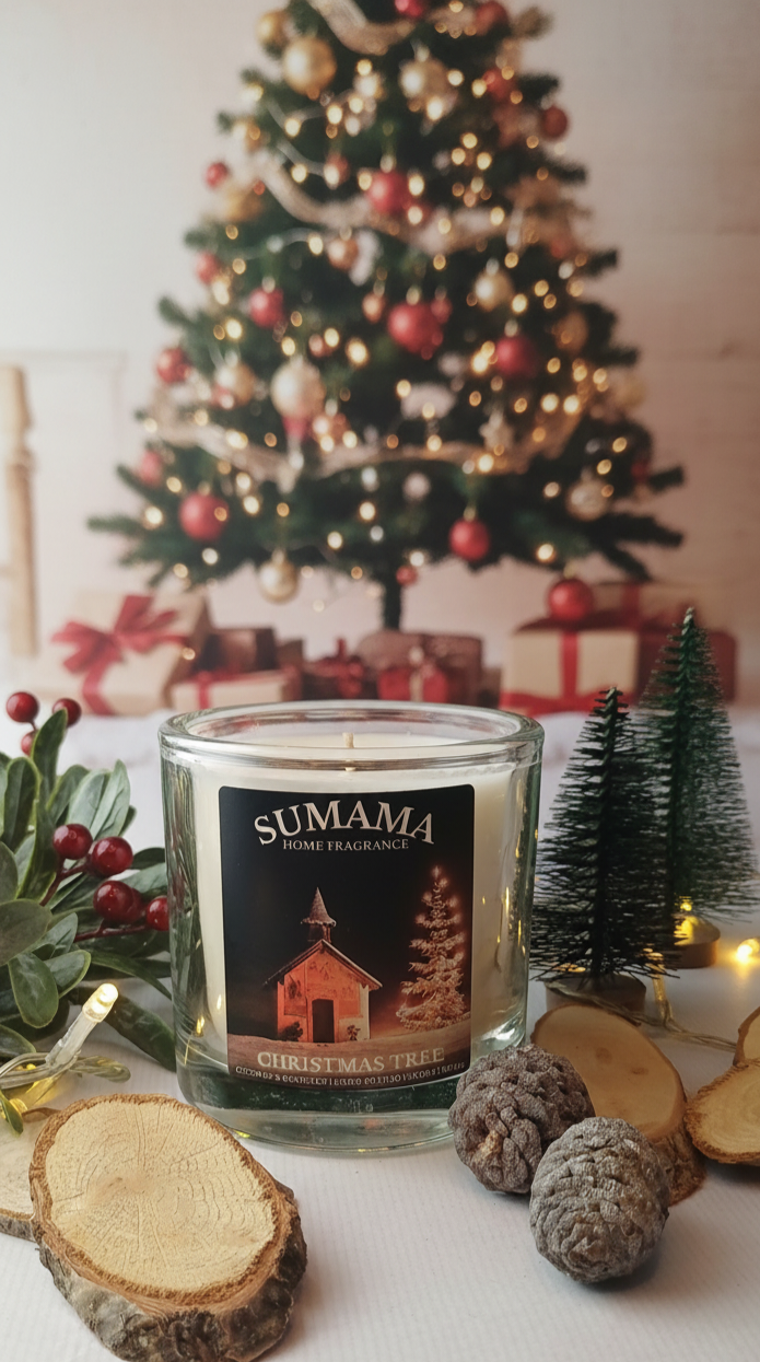 CHRISTMAS TREE - 400g Candle