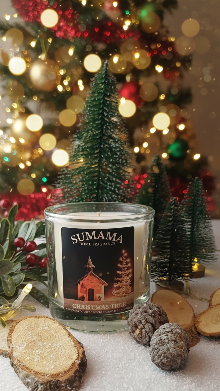 CHRISTMAS TREE - 400g Candle