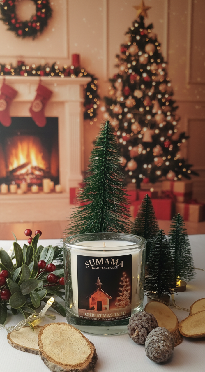 CHRISTMAS TREE - 400g Candle