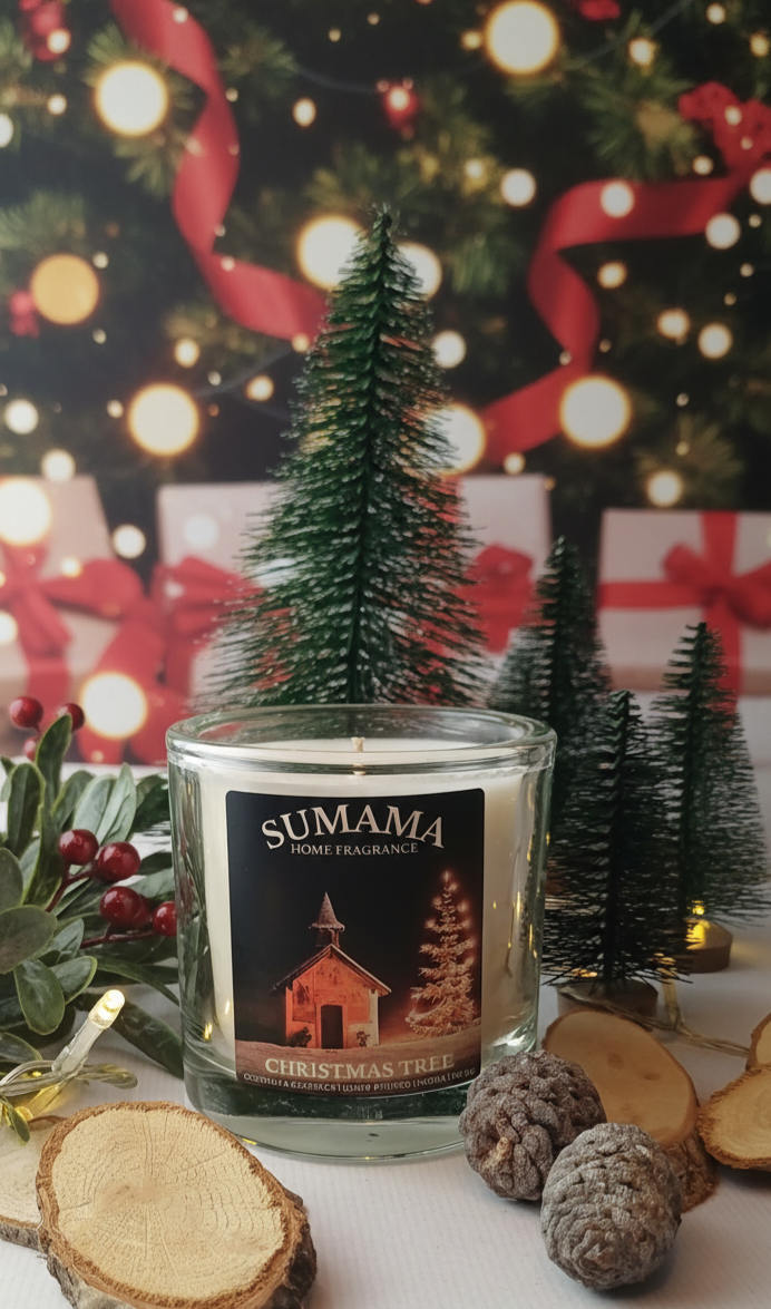 CHRISTMAS TREE - 400g Candle