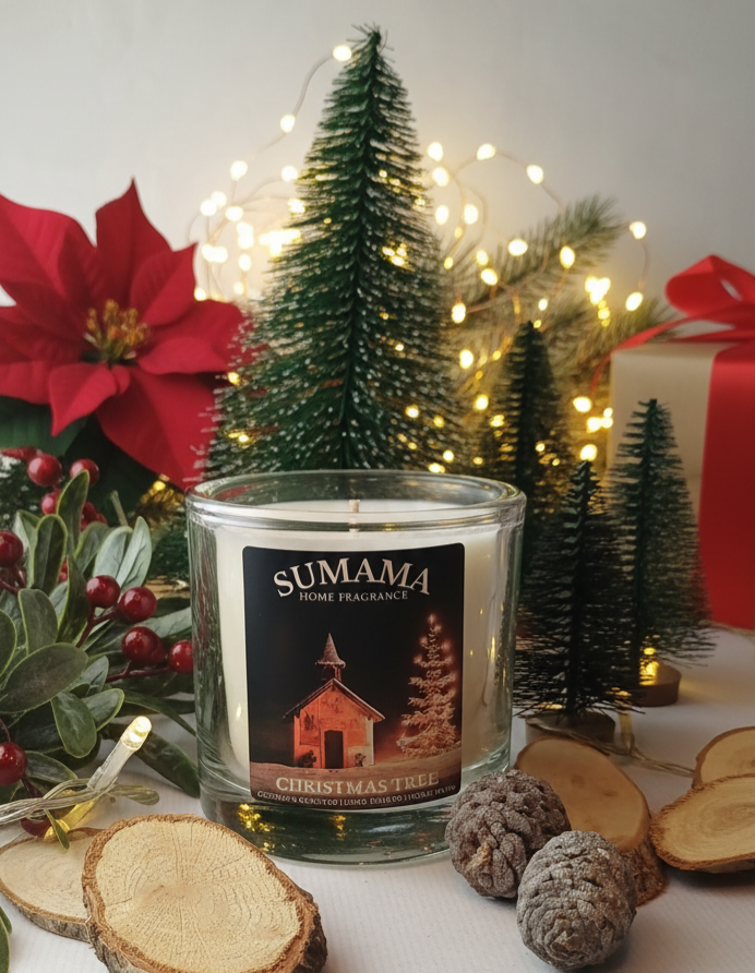 CHRISTMAS TREE - 400g Candle